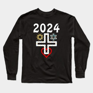 happy 2024 Long Sleeve T-Shirt